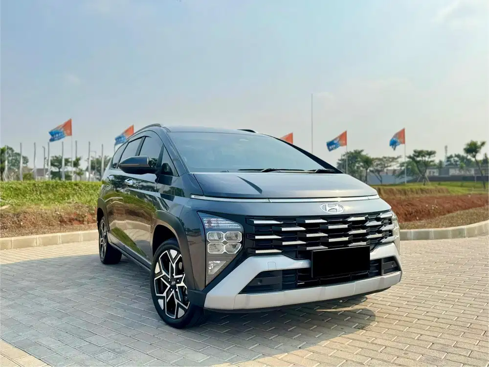 (KM 25 RIBU ) Hyundai Stargazer X Prime Abu-abu 2024 LIKE NEW