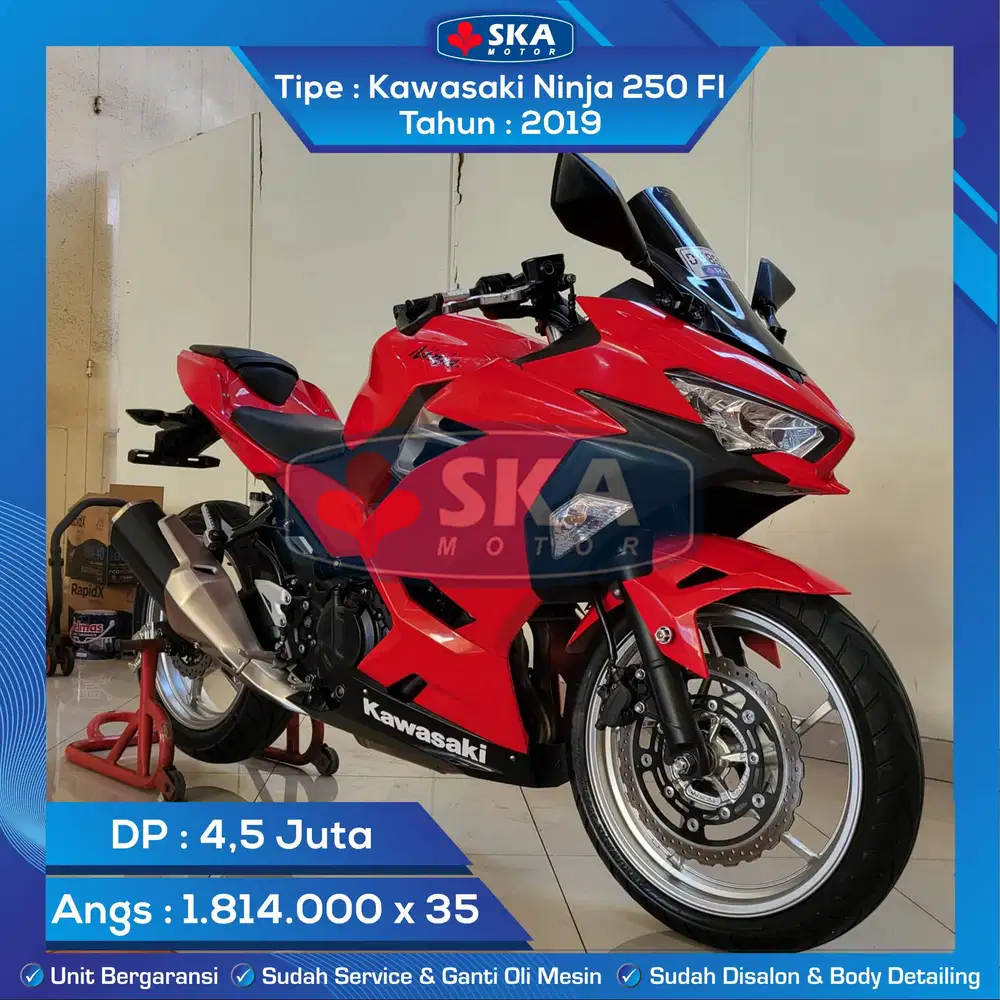 Kawasaki Ninja 250 FI Tahun 2019
