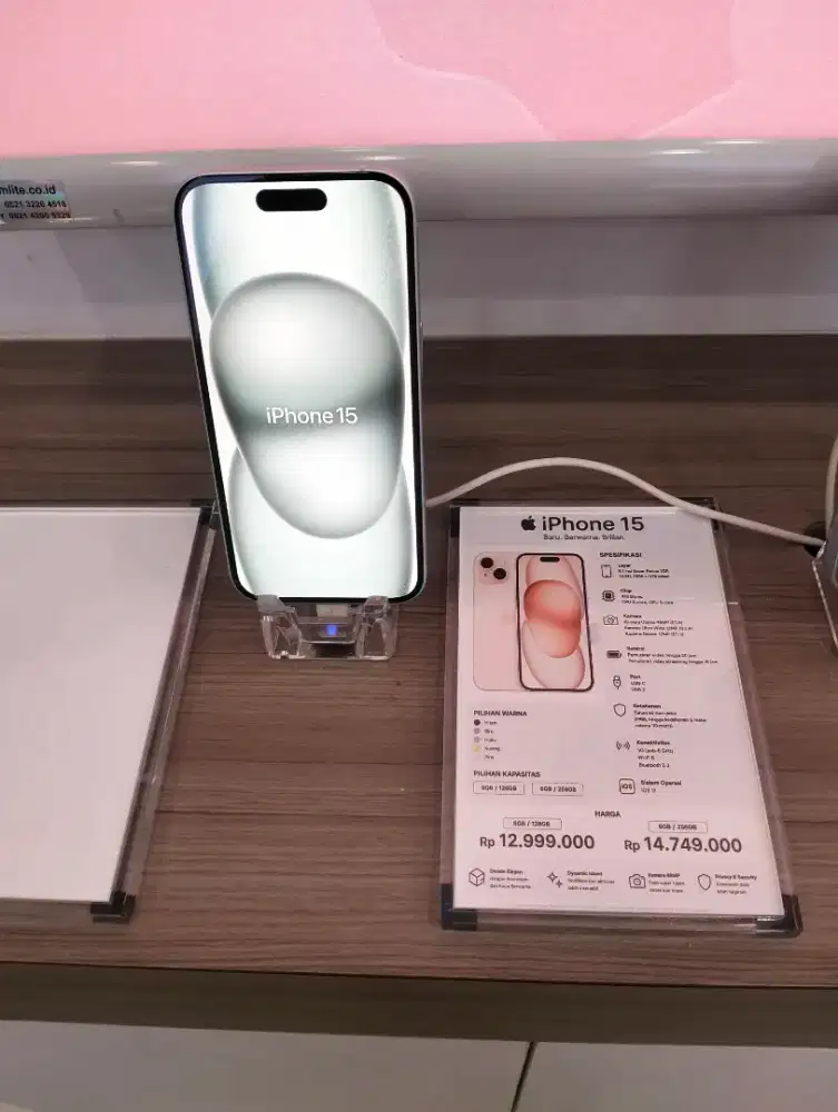 IPHONE 15 Ram 6/128GB Kredit tanpa dp