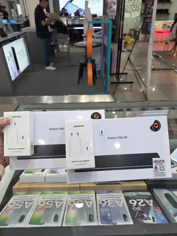 SAMSUNG GALAXY TAB A11 LTE 4+4/64GB SEGEL BOX GARANSI RESMI SEIN