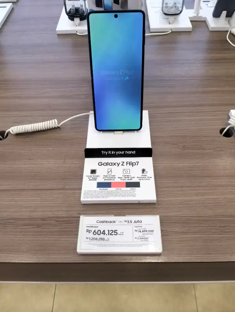 Samsung Galaxy Z Flip7 Ram 12/256Gab kredit bunga 0%