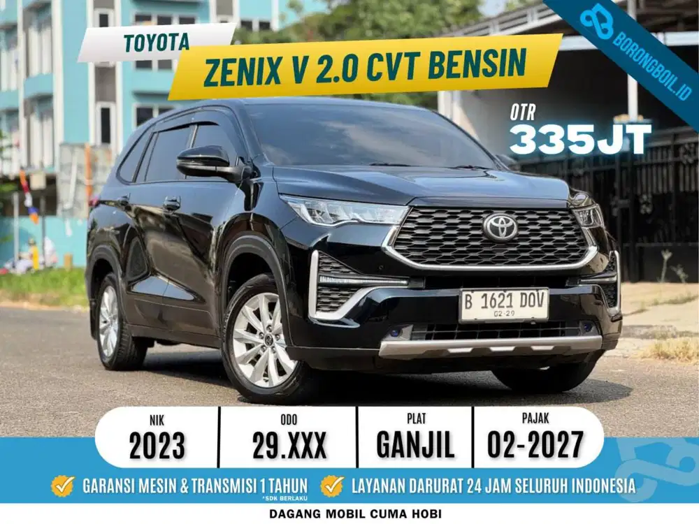 TERMURAHH Toyota Innova Zenix V 2.0 bensin 2023 Hitam metalik