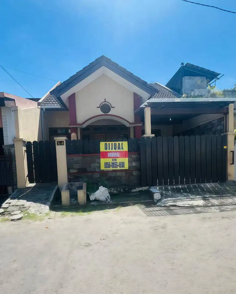 DIJUAL RUMAH STRATEGIS SIAP HUNI 8x15M