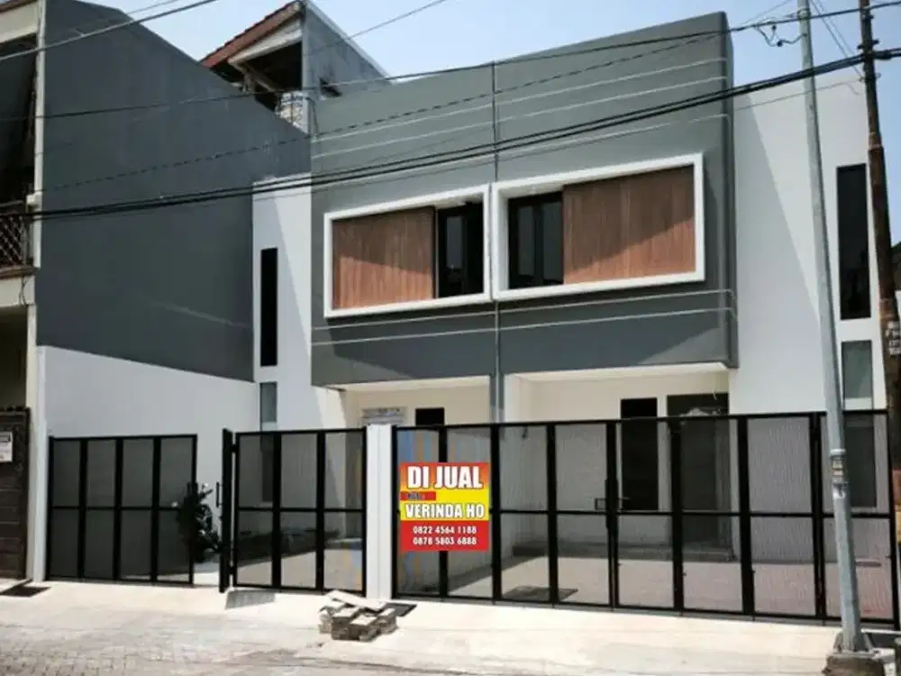 Dijual 2 unit Rumah Baru Modern Minimalis MULYOSARI, Kalisari, Mulyorejo Surabaya Timur Dekat ITS UNAIR