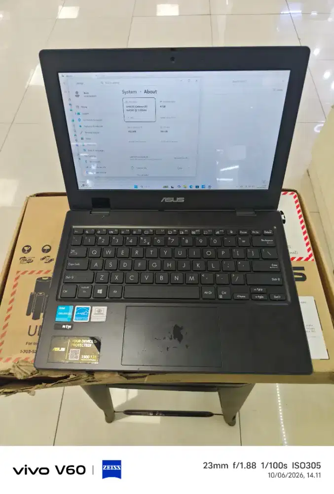 Asus BR1100Ck Celeron N4500 4/128 fulset NETT