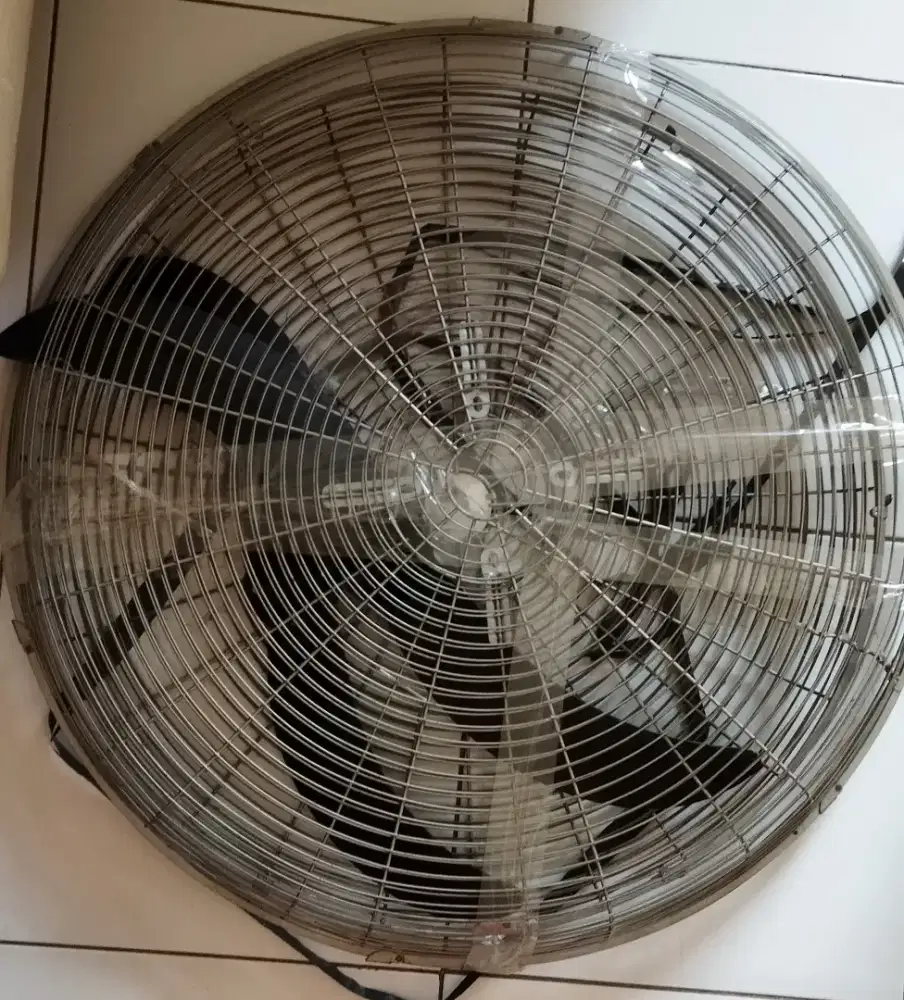 2 UNIT KRISBOW INDUSTRIAL STANDING FAN