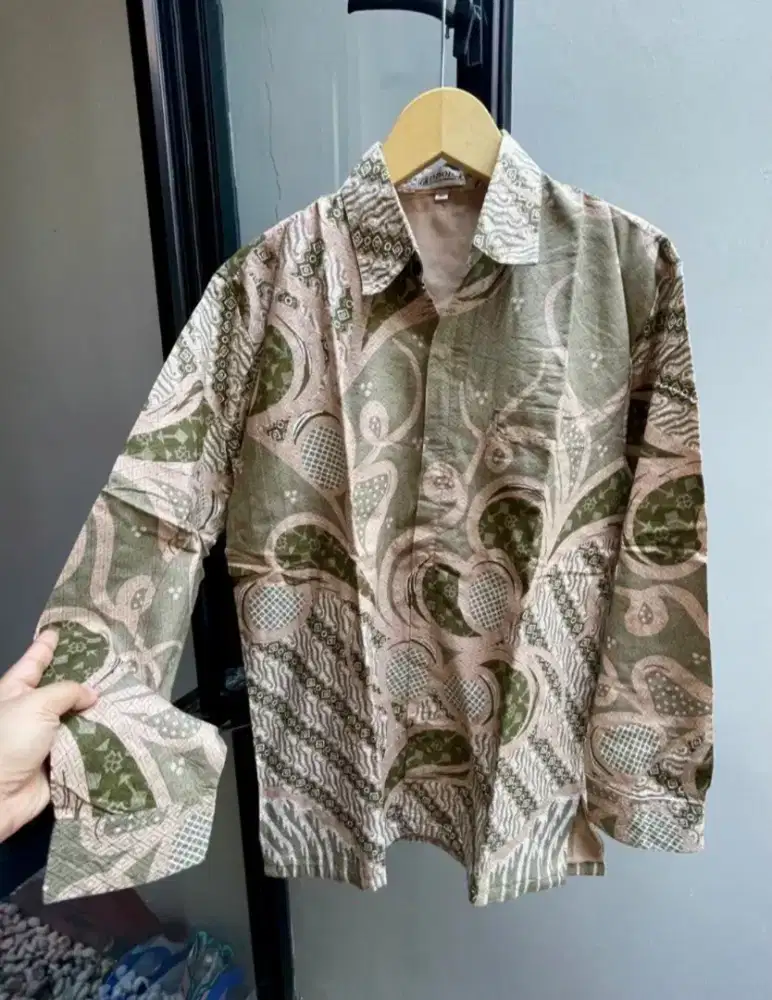 Batik Pria Bahan Doby
