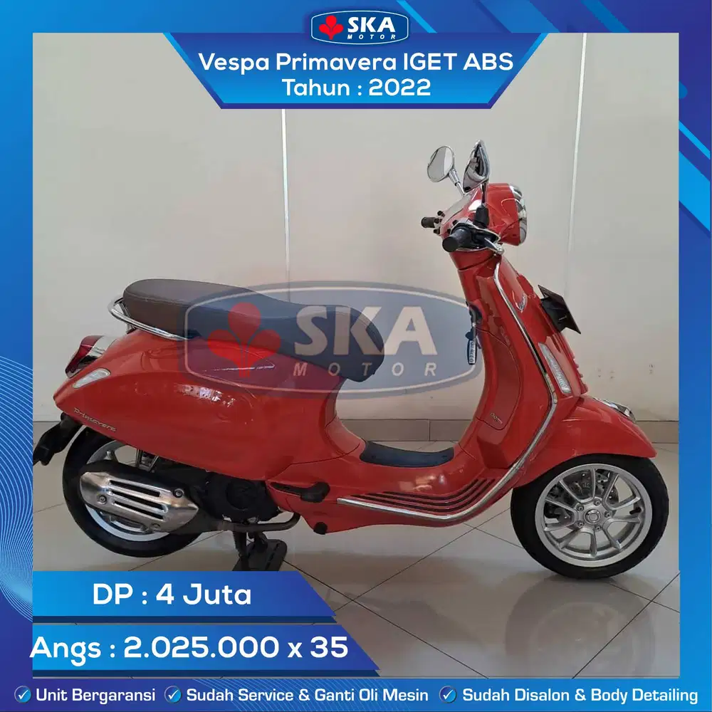 Vespa Primavera IGET 150 ABS Tahun 2022