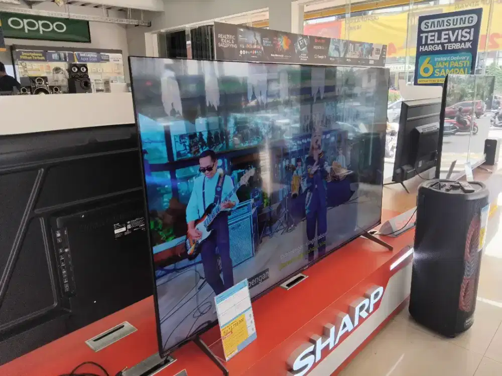 Promo Credit untuk TV Sharp 4t c65hl 65inch 4k Qled Google TV