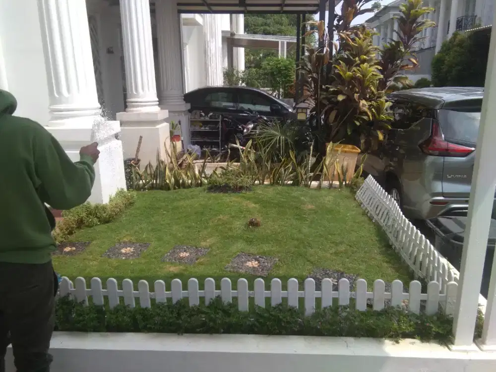 Menerima perapihan taman DLL