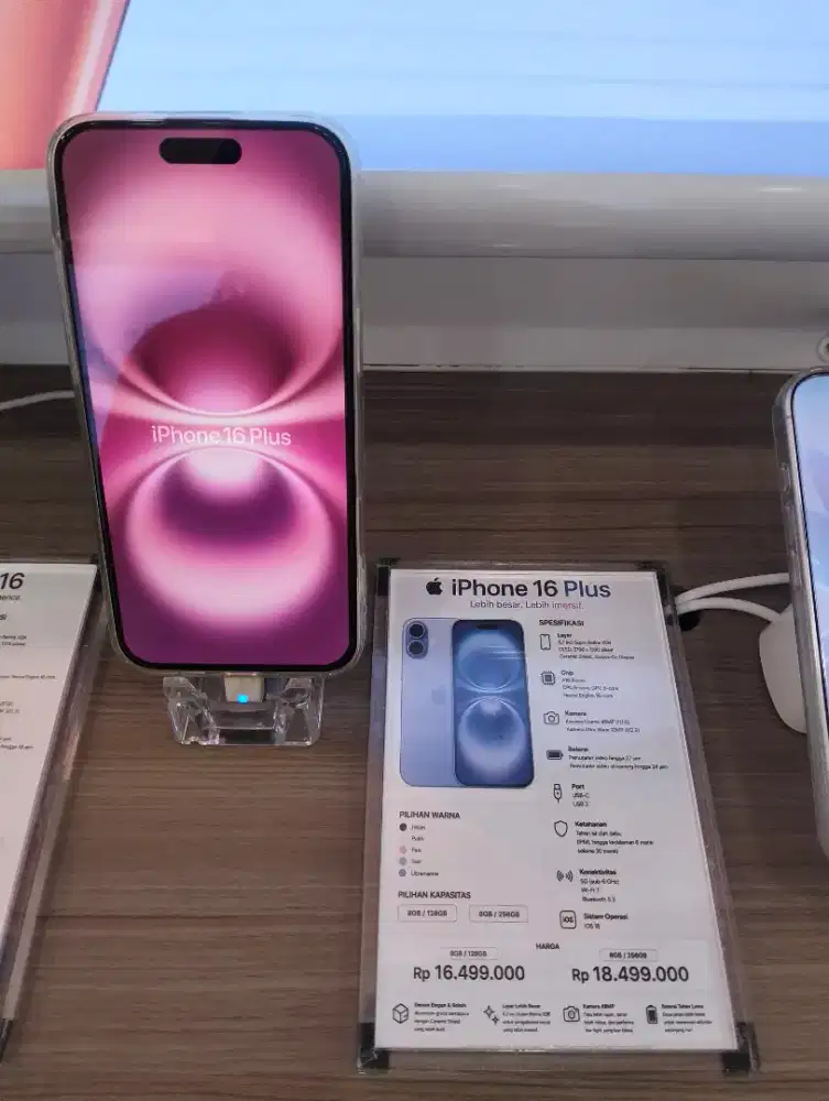 IPHONE 16 Plus Ram 8/128GB iBox kredit 0%