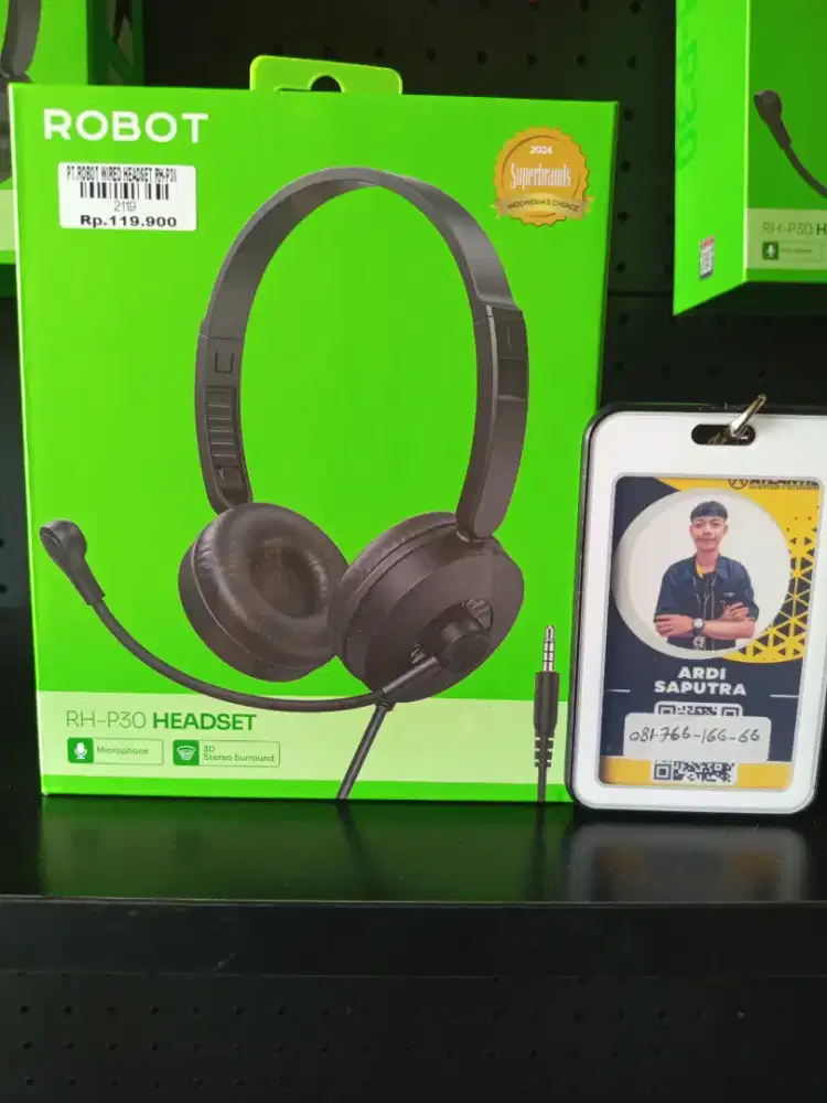 ROBOT WIRED HEADSET RH-P30