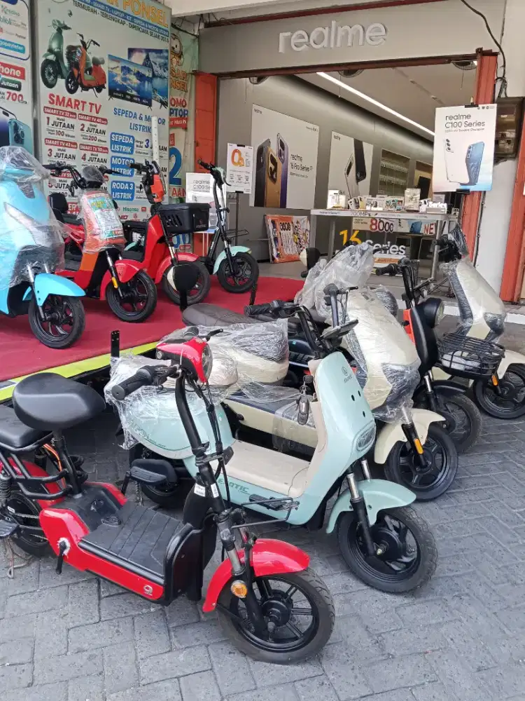 Sepeda Listrik Baru New Sbya