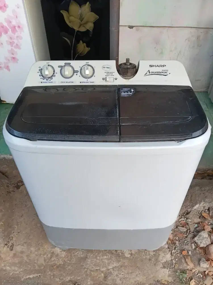 MESIN CUCI MERK SHARP 9,5 KG