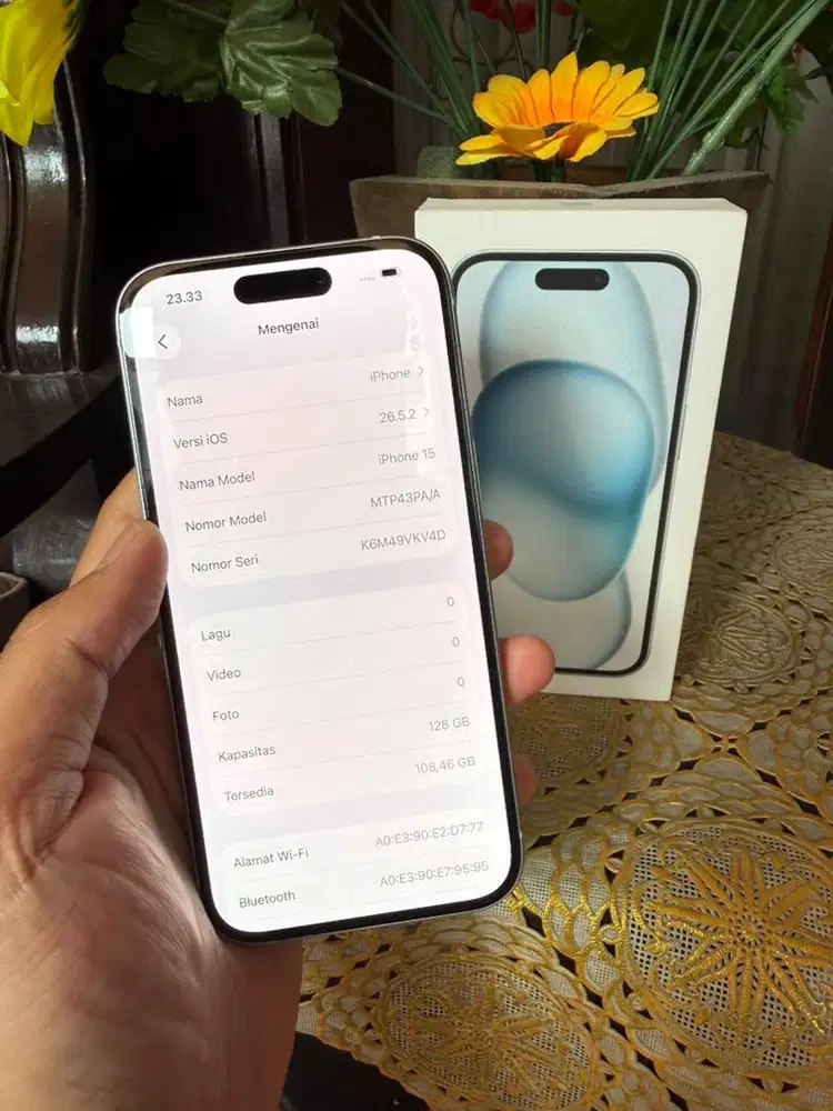 Iphone 15 128 ibox like new 99.9%