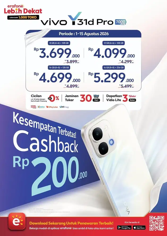CASH KREDIT TUKAR TAMBAH VIVO