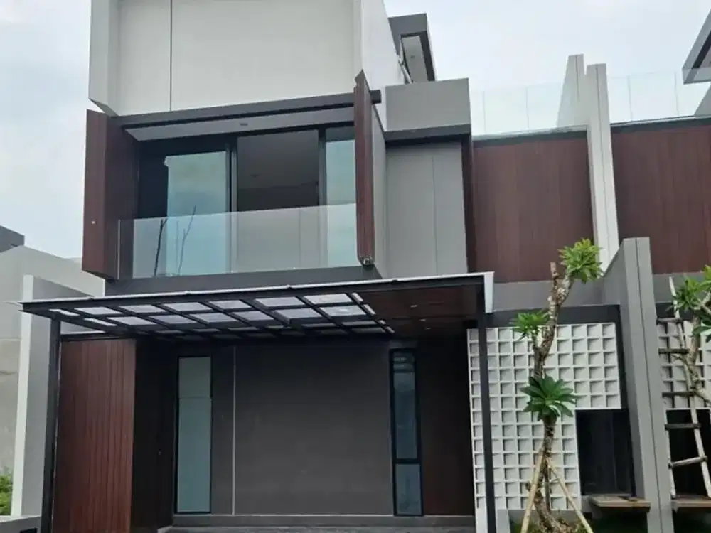Rumah Citraland Cluster Dempsey Hills, Semi Furnished - Baru Gress - Ada Rooftop - Lake View