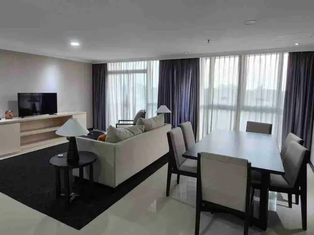 Apartemen 3 BR Furnished All In Fasilitas Di Cilandak Barat Jakarta Selatan