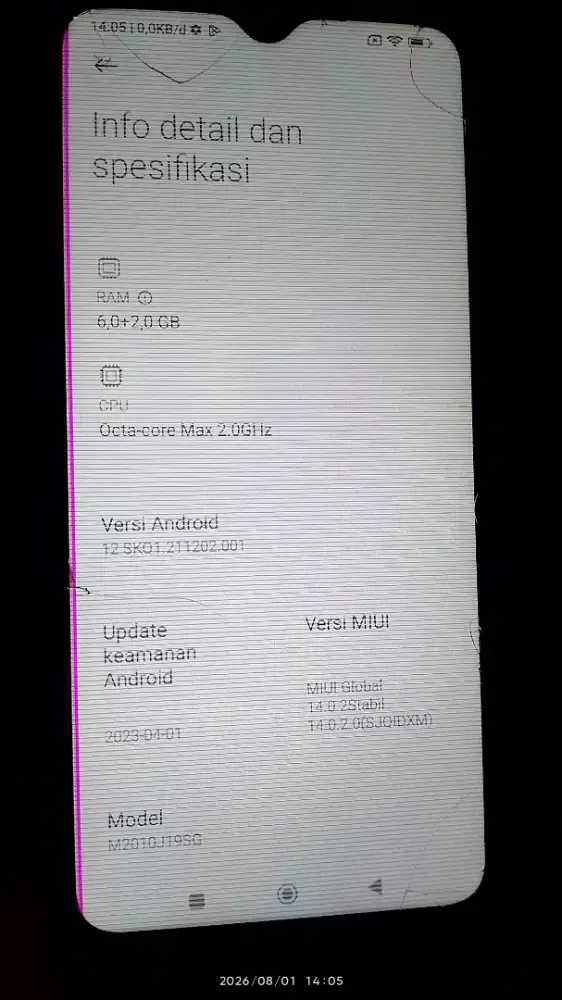 Readmi 9T ram 6/28