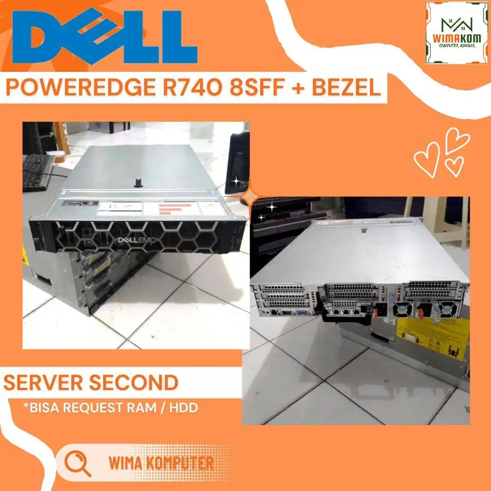 SERVER DELL R740 8 SFF 2x XEON GOLD 6126 48 CORE RAM 256GB SAS 4TB