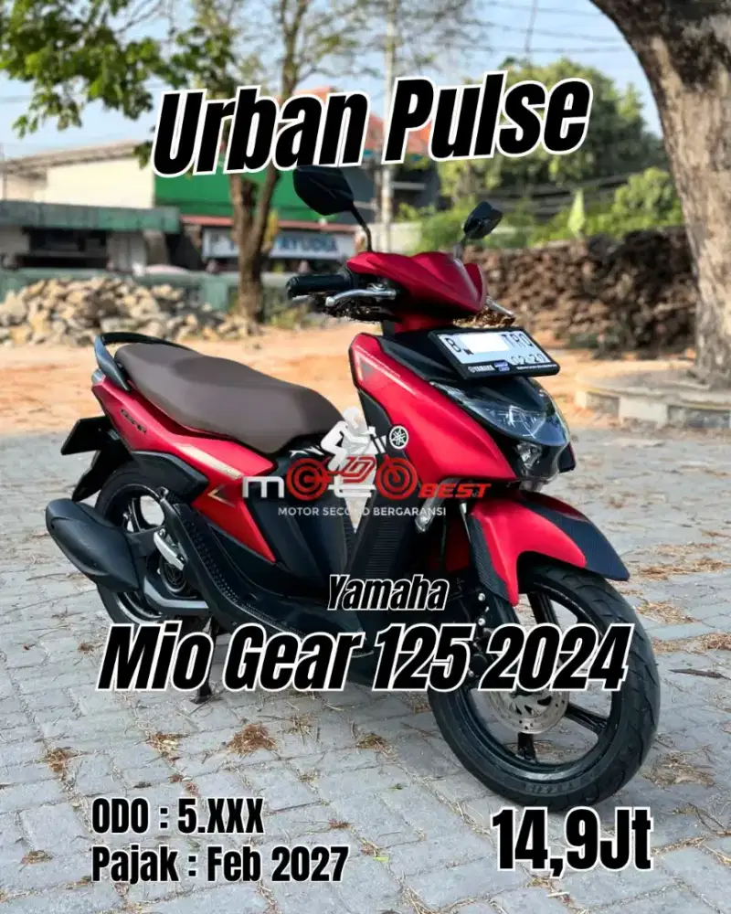 Cash Only Yamaha Gear 125cc 2024