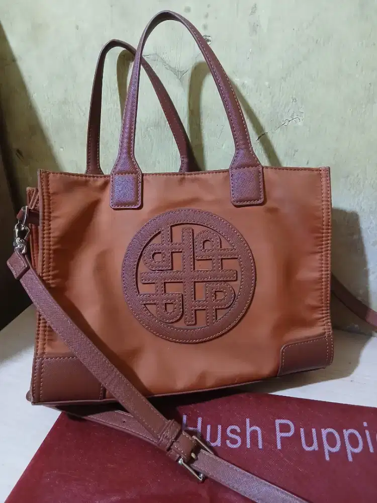 Dijual Hush puppies tote bag yammy tote camel