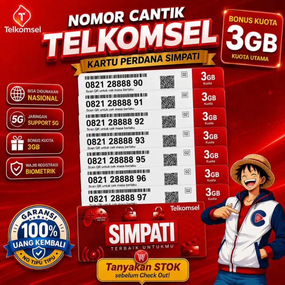 Nomor cantik simpati
