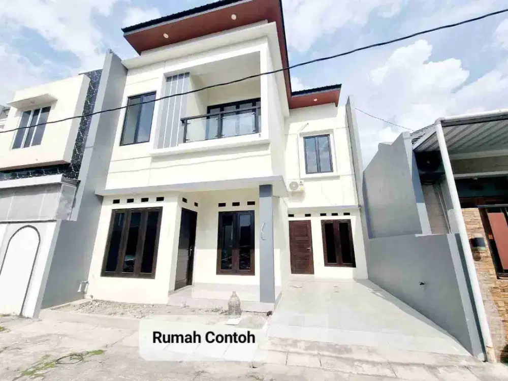 Rumah Baru 2 Lantai Modern Kekinian Di Cluster Dekat Hotel Lord In