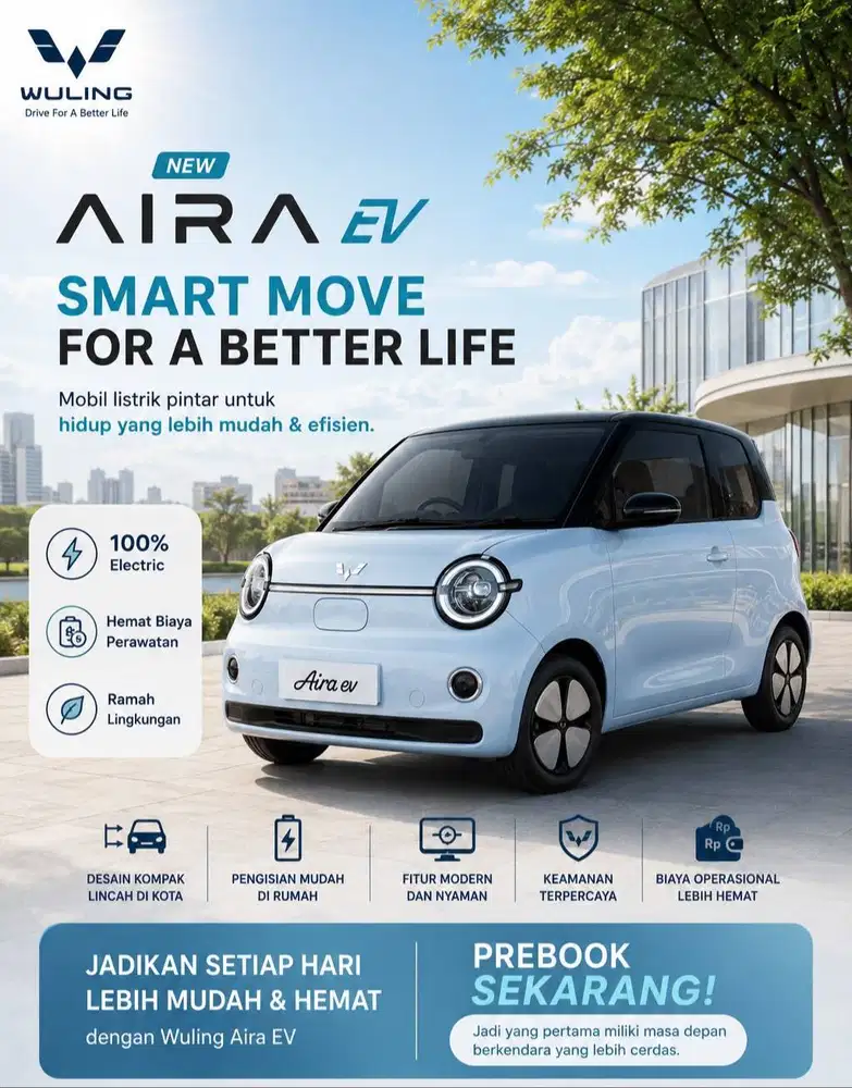 EARLY BIRD WULING AIRA EV