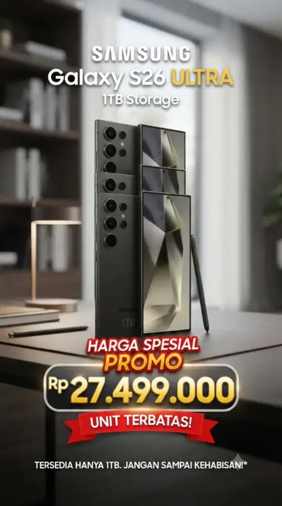 SAMSUNG GALAXY S26 ULTRA 1TB PROMO TERBATAS