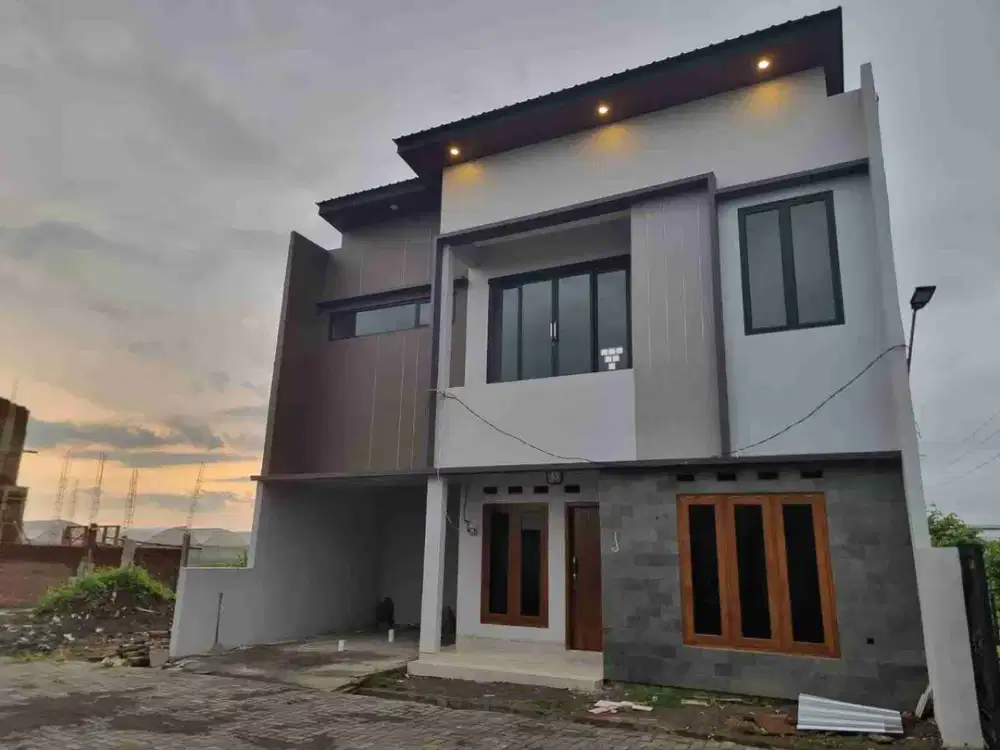 Rumah Cluster 2 Lantai Bagus   Strategis dan Murah dekat Hotel Alana