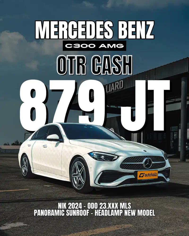 [ HARGA CASH ] MERCEDES-BENZ C300 AMG 2024