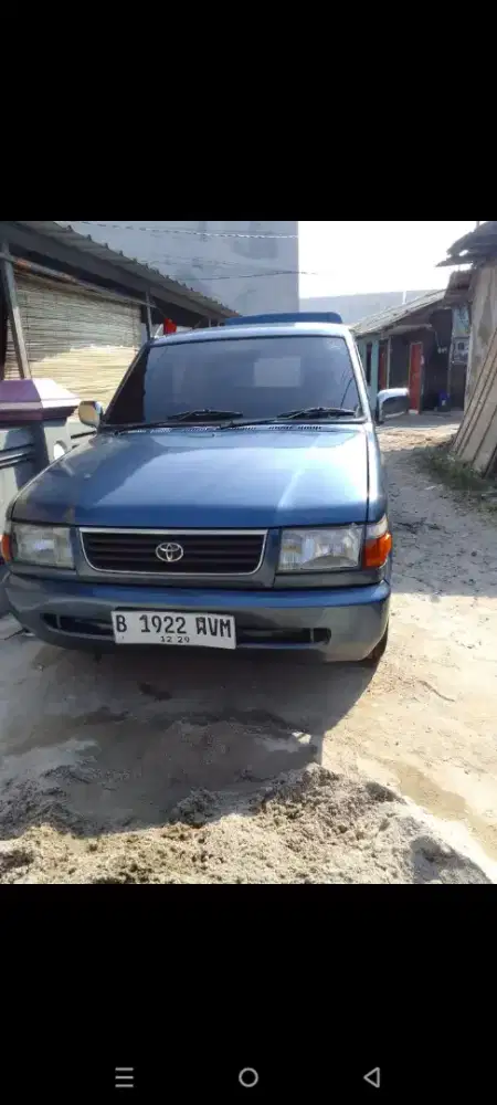 Jual mobil kijang LGX biru th 97 bensin