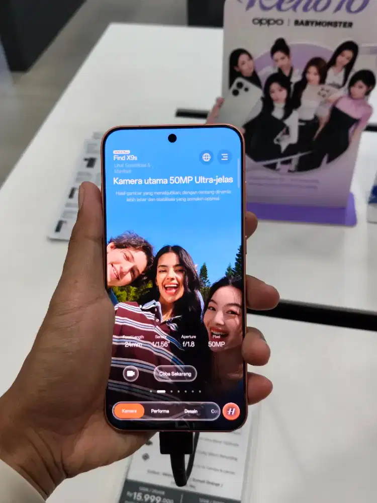 Oppo Find X9s Blibli Grage Mall Cirebon lantai 2