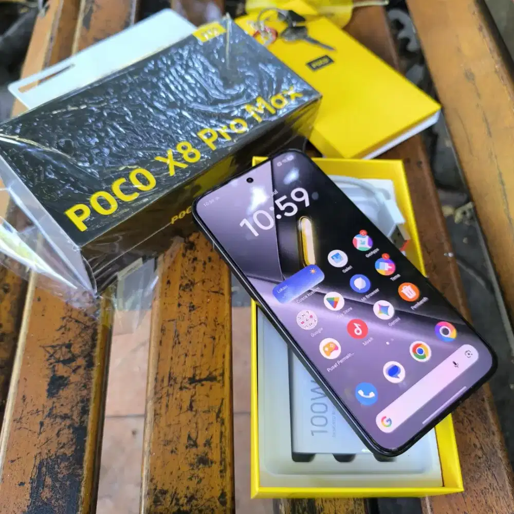 Poco X8 Promax 12/512gb mulus lengkap