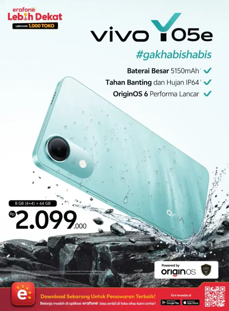 Jual hp Vivo baru masih segel