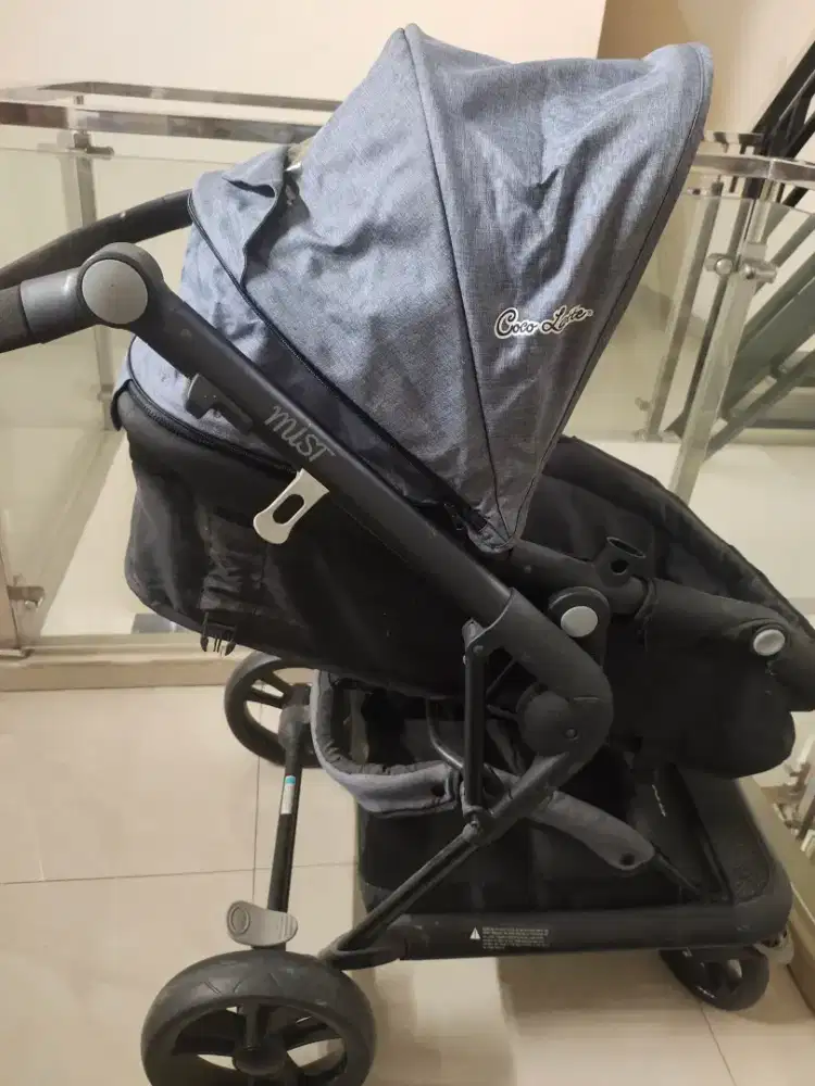 Stroller chocolate preloved