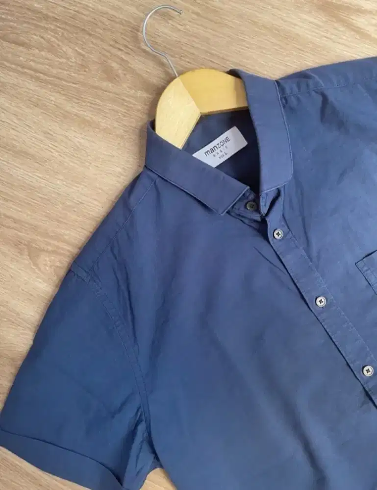 Kemeja Manzone Navy