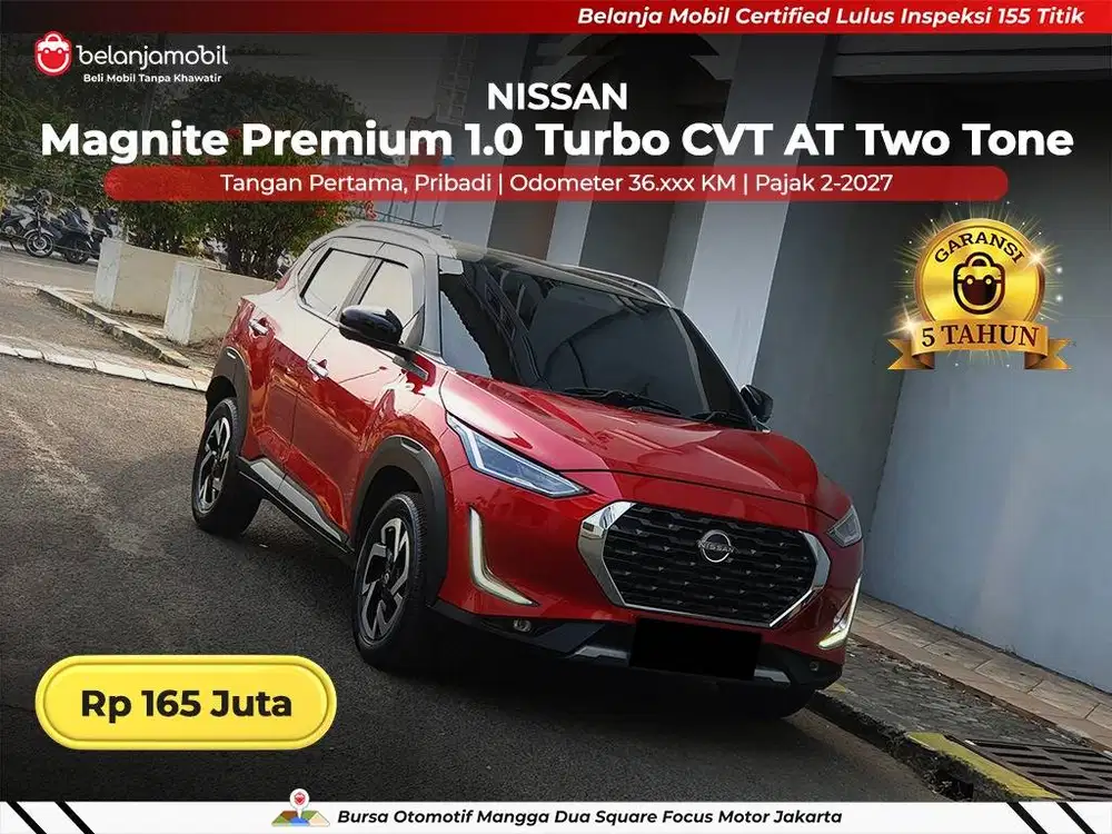 [ GARANSI 5TH ] Nissan Magnite Premium 1.0 Turbo Two Tone AT 2022 2023