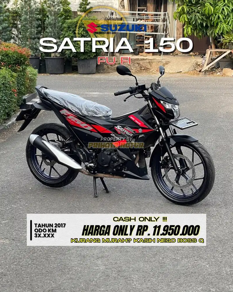 SUZUKI SATRIA 150 FU FI 2017