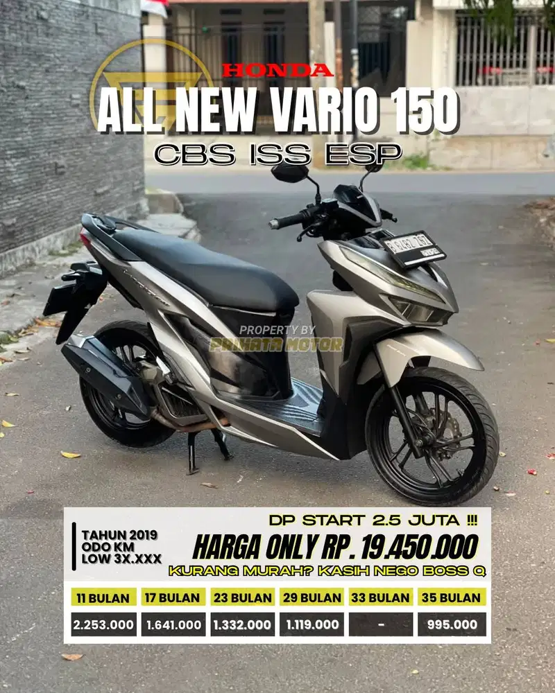 HONDA ALL NEW VARIO 150 CBS 2019