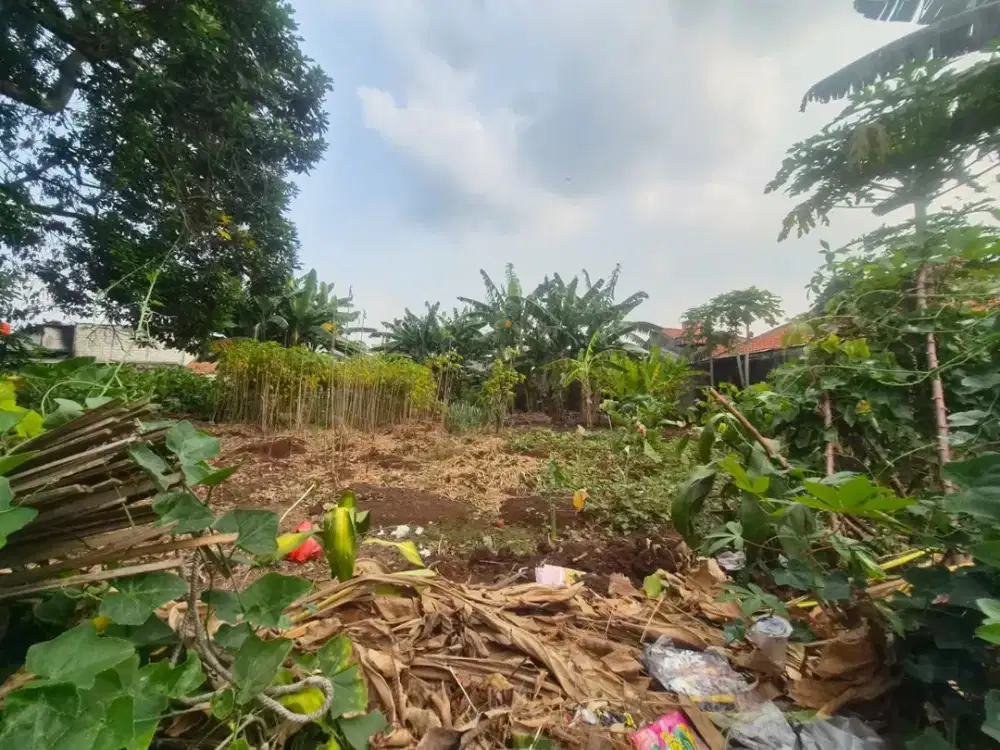 dijual tanah strategis jalan raya ciputat shm tangerang selatan