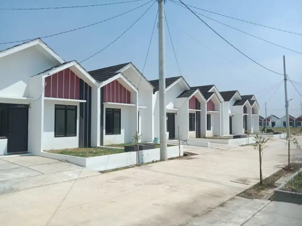 DIJUAL RUMAH SUBSIDI MURAH DI BALONGGANDU DESAIN SCANDINAVIAN,KARAWANG