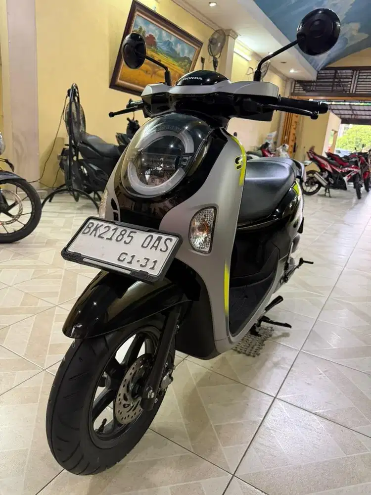 New scoopy Energetic 2025 Buka Plat Spti Baru Odo 8.000 KM*plaza motor