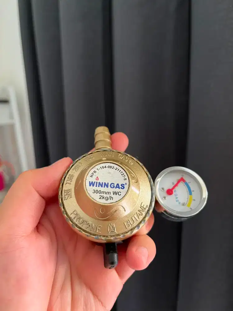 REGULATOR GAS WINNGAS GAS MELON GAS 3KG GAS 12KG REGULATOR + METER RM