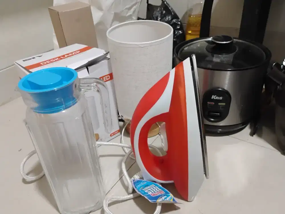 Rice cooker dan setrika