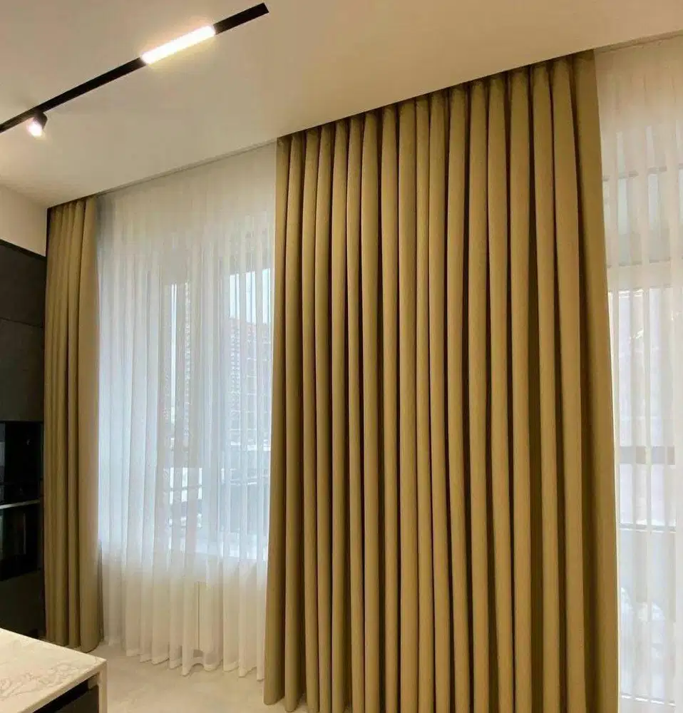 Penjual Gorden Blackout Pasang Skat Klinik Hordeng Gordyn Vitrase