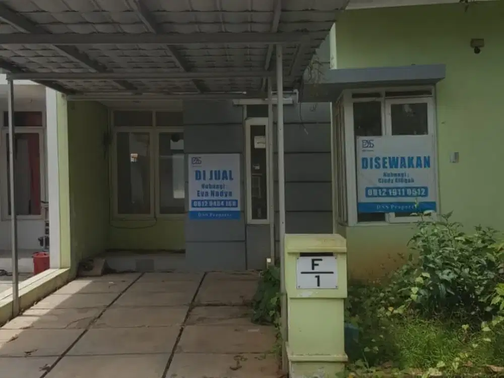 Rumah Deltamas Cikarang Cluster Calgary Luas 119 Rp. 850 Jt 2 KT 1 KM