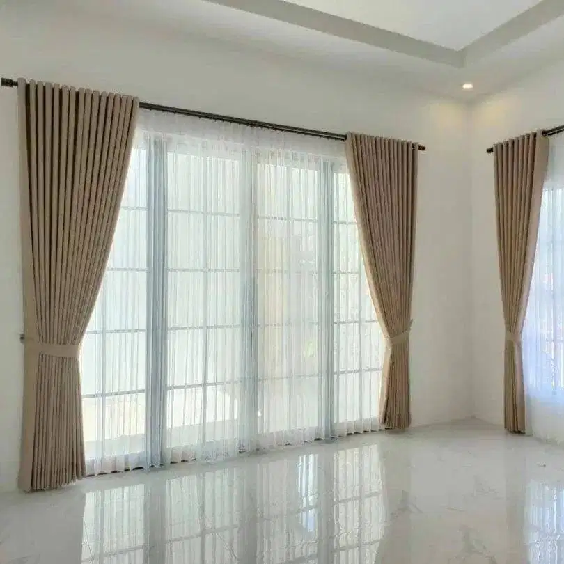 Dijual Tirai Gorden Jendela Gordyn Mewah Hordeng Terbaru Murah