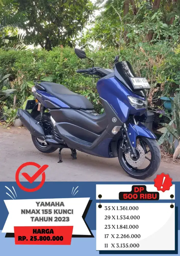 Yamaha New Nmax Kunci Tahun 2023 DP 500 ribu